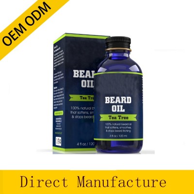 Premium Beard Oil and Conditioner - HUGE 4 oz Bottle - FOUR TIMES LARGER - 100% Natural - Softens Your Beard and Stops Itching