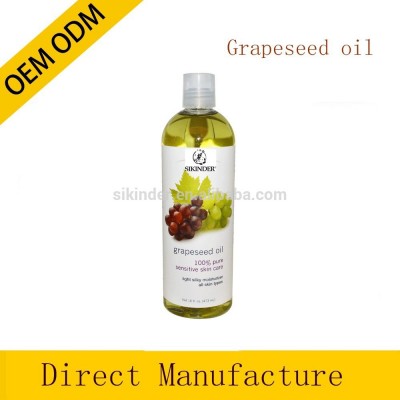 OEM/ODM Supply Grapeseed Carrier Oil Base Oil Massage Oil for Skin Care 160z