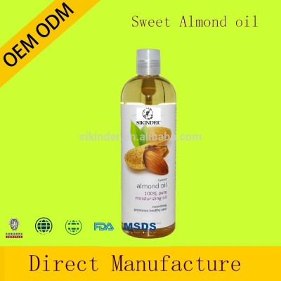 100ml relaxing sweet almond body massage oil essential oil