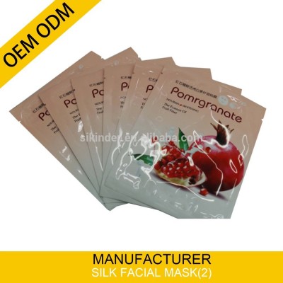 Facial Mask Pomegranat private label baby skin OEM