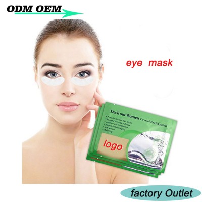 Anti-aging Collagen gel eye mask for Women and Men Packs OEM