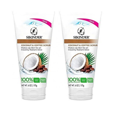 OEM private label coconut salt body scrub