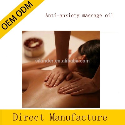 Anti-anxiety massage oil blended essential oil oem/odm natural oil